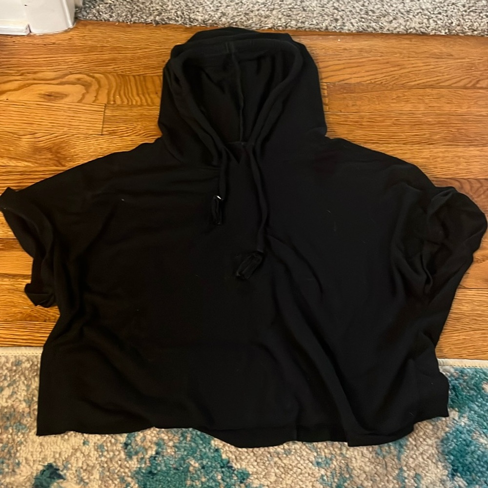 Beyond Yoga Crop Hooded Short Sleeve